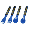 4pcs Transformers Flatware : Revenge of the Fallen Blue Kids Spoon and Fork Set